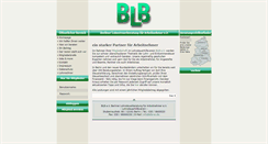 Desktop Screenshot of blb-ev.de