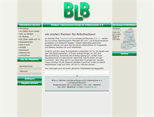 Tablet Screenshot of blb-ev.de